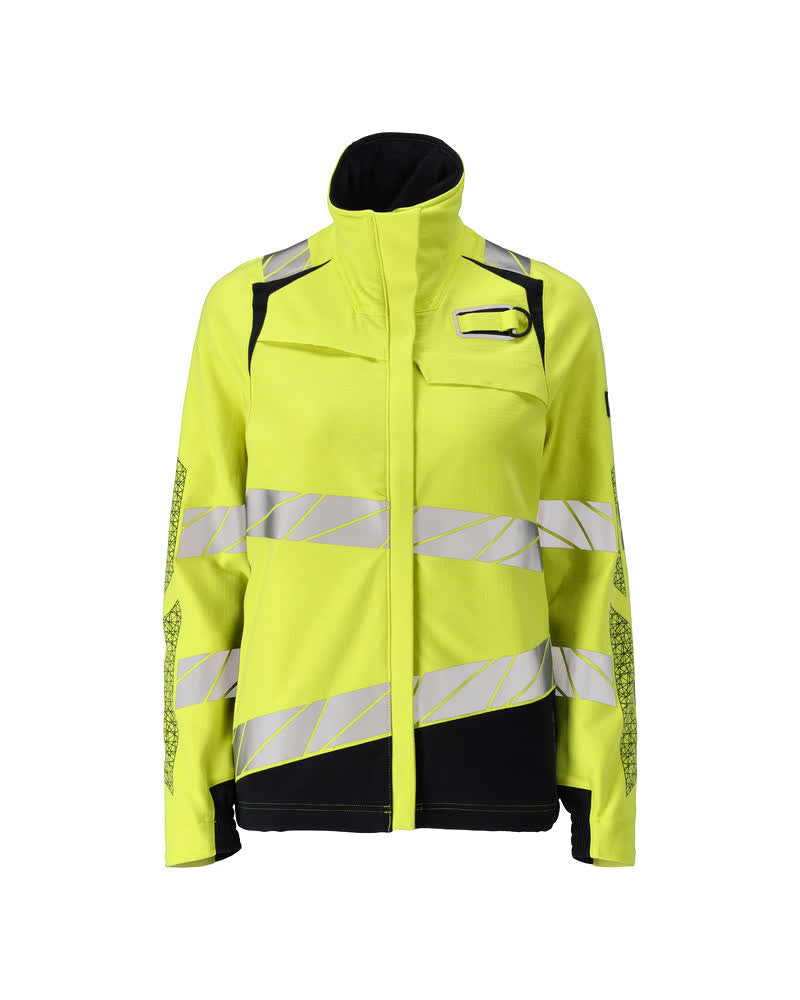 Naisten takit - 21008-284 - hi-vis keltainen/tumma laivastonsininen