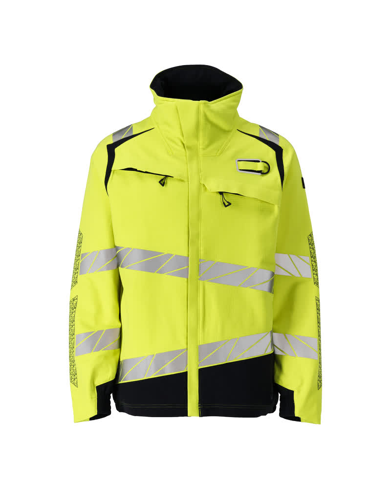 Takki - 21009-284 - hi-vis keltainen/tumma laivastonsininen
