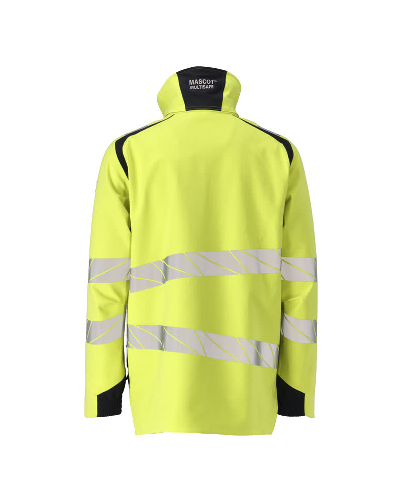Kuoritakki - 21301-292 - hi-vis keltainen/tumma laivastonsininen