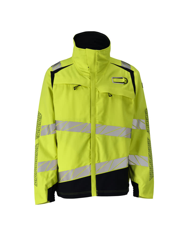Takki - 21309-281 - hi-vis keltainen/tumma laivastonsininen
