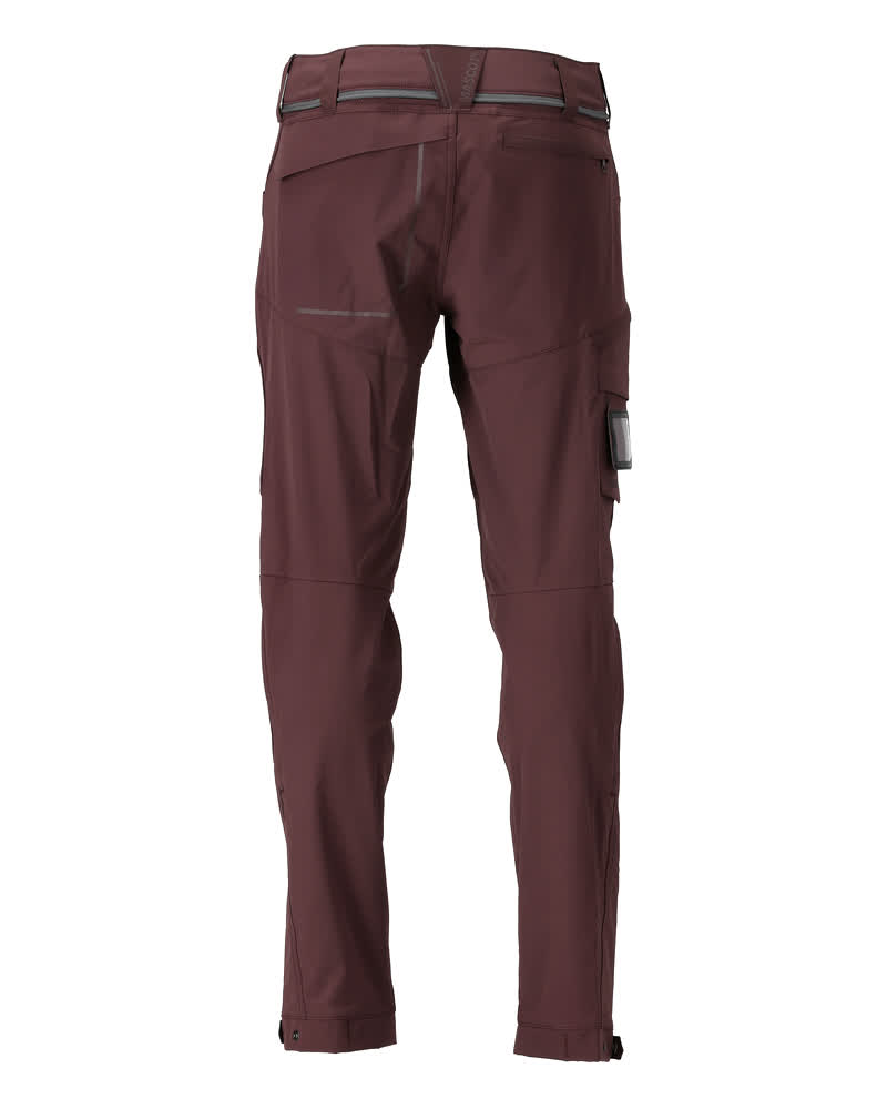 Tekniset housut - 22059-605 - viininpunainen
