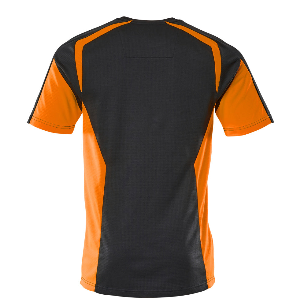 T-Paita - 22082-771 - tumma laivastonsininen/hi-vis oranssi