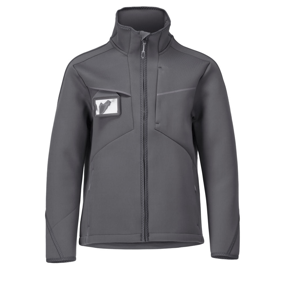 Softshell-takki - 22085-662 - kivenharmaa