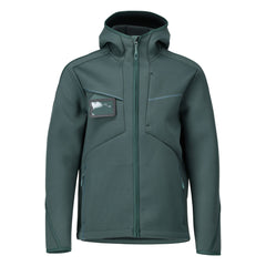 Softshell takki huppu - 22086-662 - metsänvihreä