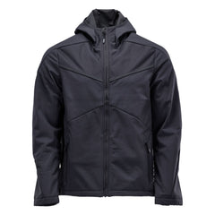 Softshell takki huppu - 22102-649 - syvä tummansininen