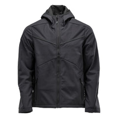 Softshell takki huppu - 22102-649 - musta