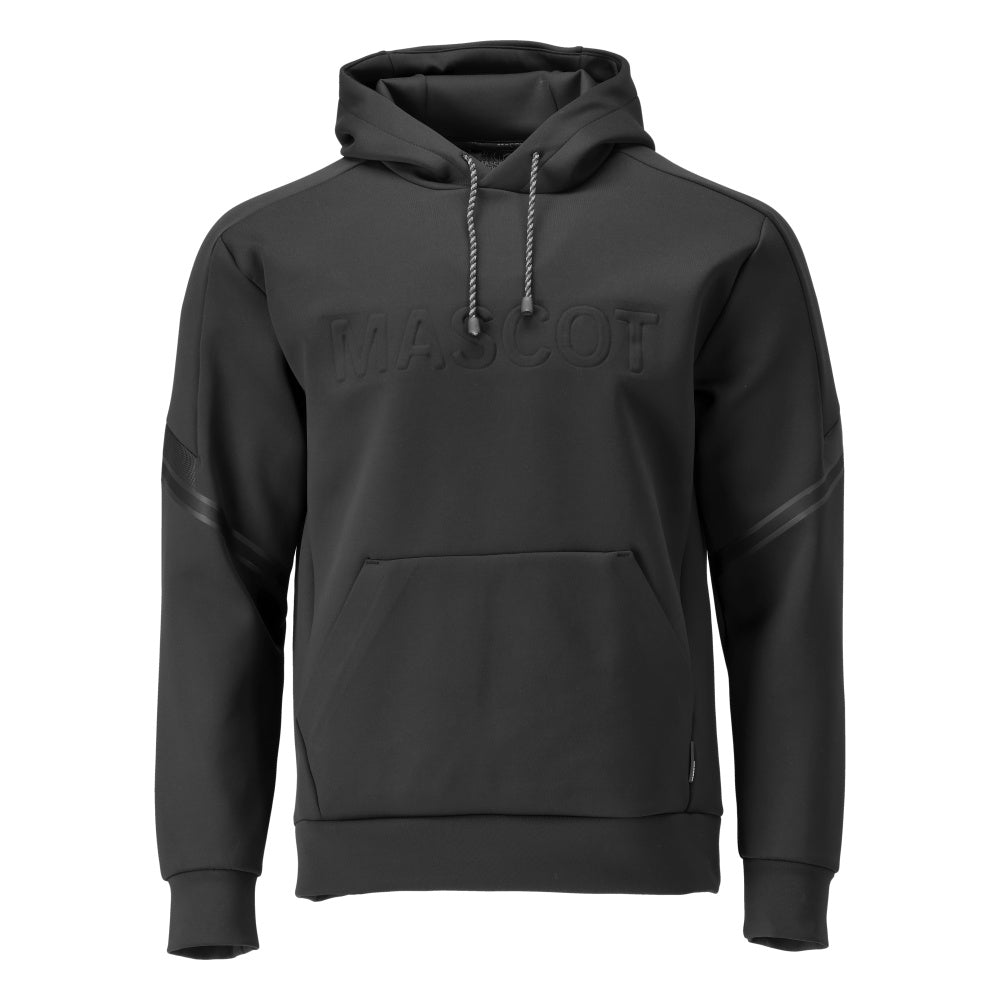 Fleece huppari - 22186-608 - musta