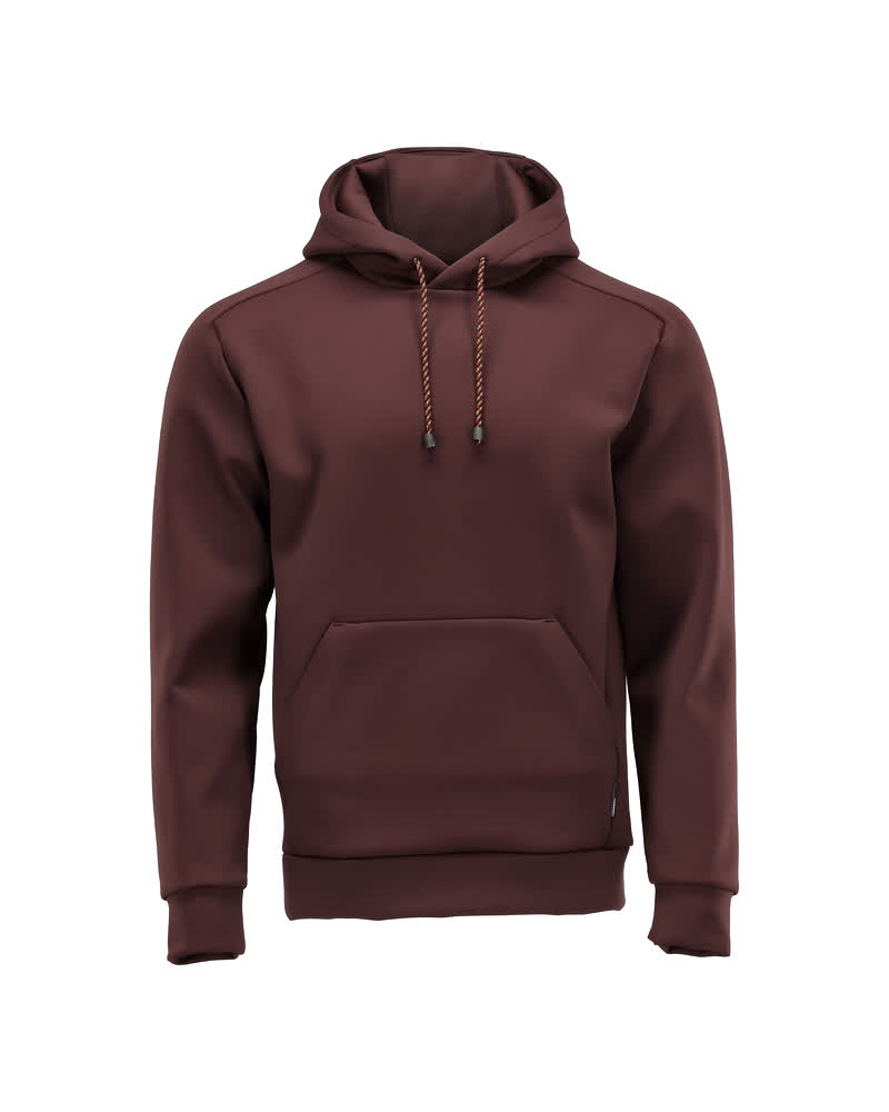Fleece huppari - 22286-608 - viininpunainen