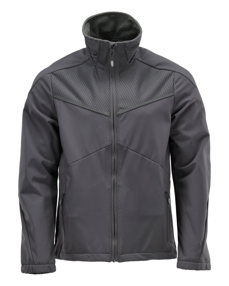 Softshell-takki - 22302-649 - kivenharmaa