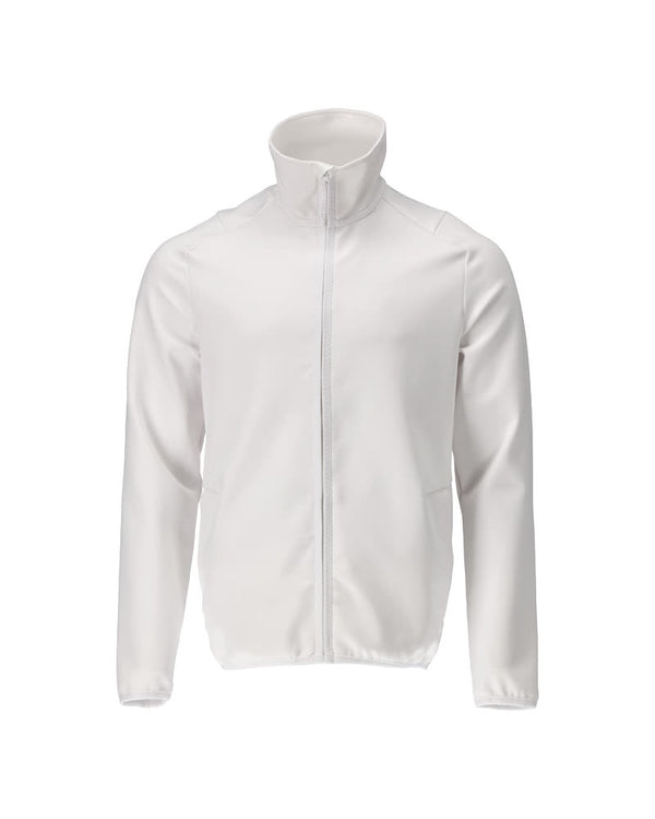 Fleecepusero vetoketjulla - 22585-608 - valkoinen