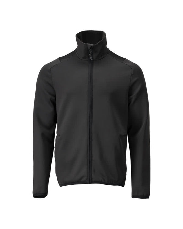 Fleecepusero vetoketjulla - 22585-608 - musta