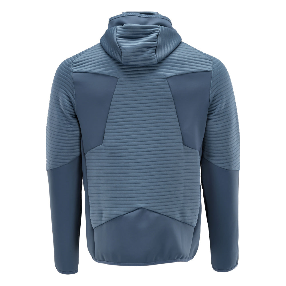 Fleece huppari vetoketjulla - 22603-681 - kivensininen