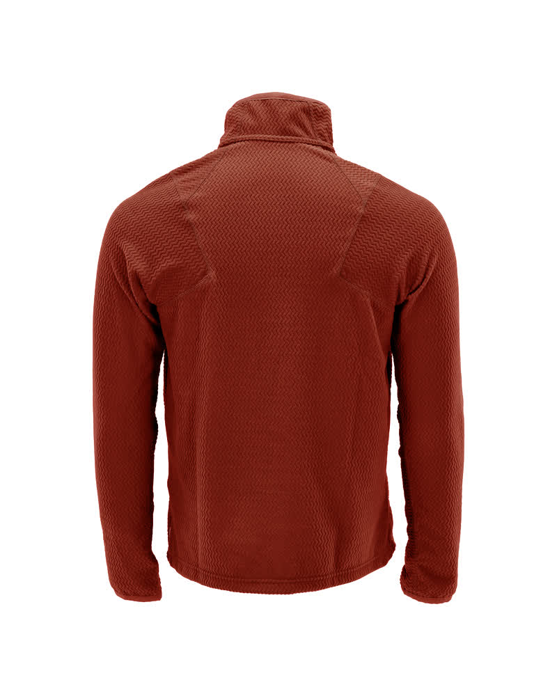 Mikrofleece pusero lyhyellä vetoketjulla - 22703-639 - syksynpunainen
