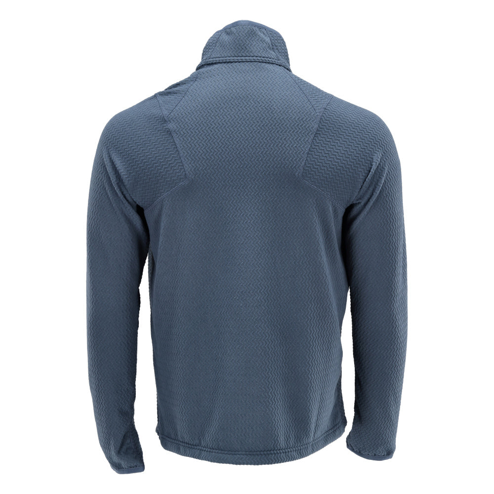 Mikrofleece pusero lyhyellä vetoketjulla - 22703-639 - kivensininen