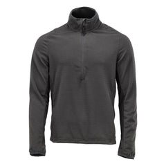 Mikrofleece pusero lyhyellä vetoketjulla - 22703-639 - kivenharmaa