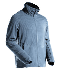 Mikrofleece pusero vetoketjulla - 22803-639 - kivensininen