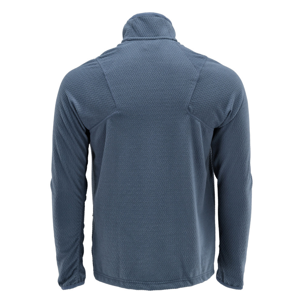 Mikrofleece pusero vetoketjulla - 22803-639 - kivensininen