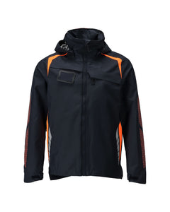 Kuoritakki - 23001-231 - tumma laivastonsininen/hi-vis oranssi