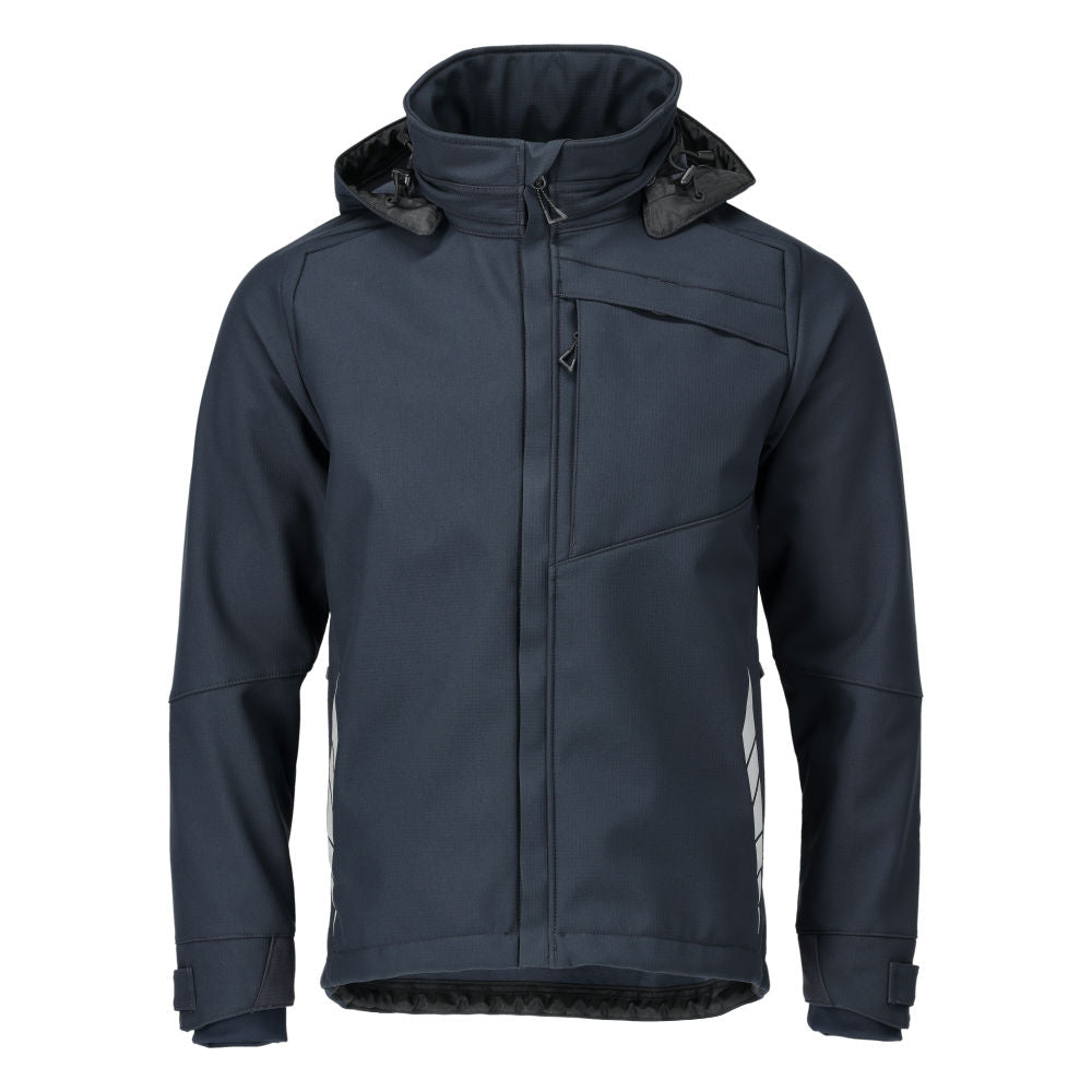 Softshell-takki - 23102-246 - syvä tummansininen