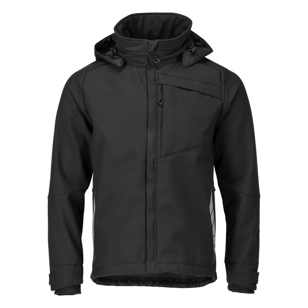 Softshell-takki - 23102-246 - musta