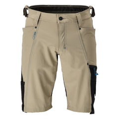 Shortsit - 23149-311 - vaalea khaki/musta
