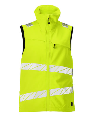 Softshell-liivi - 24065-143 - hi-vis keltainen
