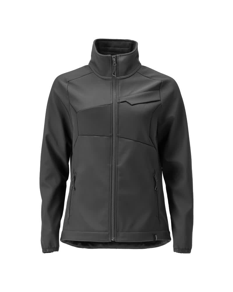 Softshell-takki - 25012-253 - musta
