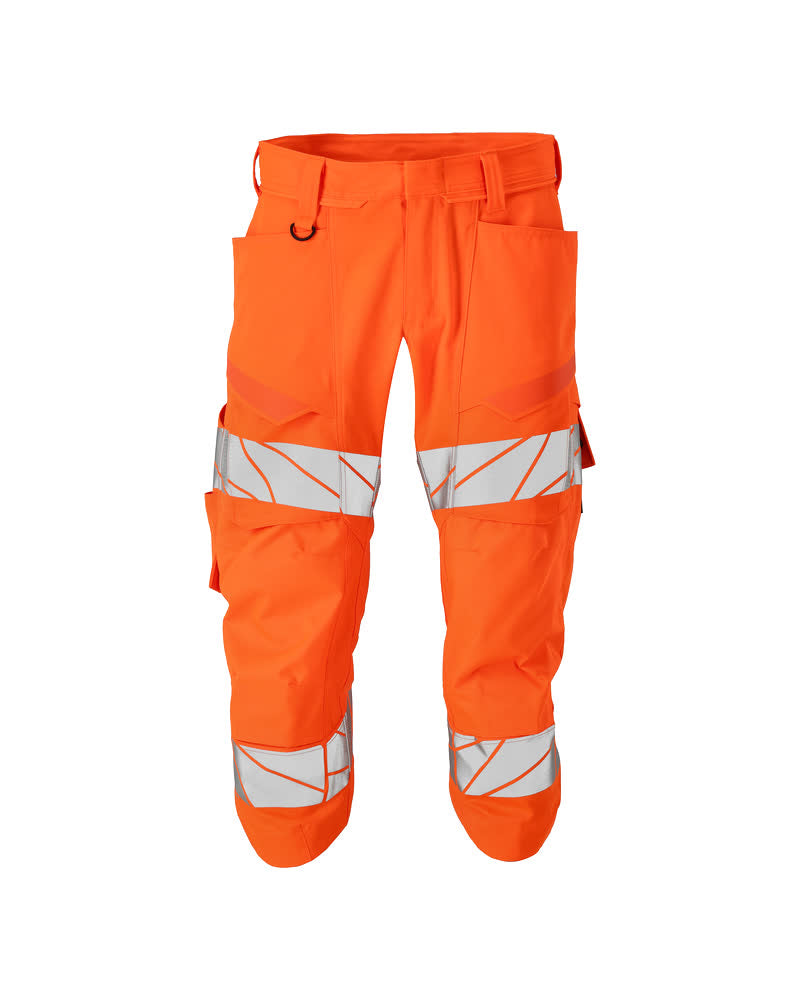 ¾-housut polvitaskuilla - 25249-236 - hi-vis oranssi
