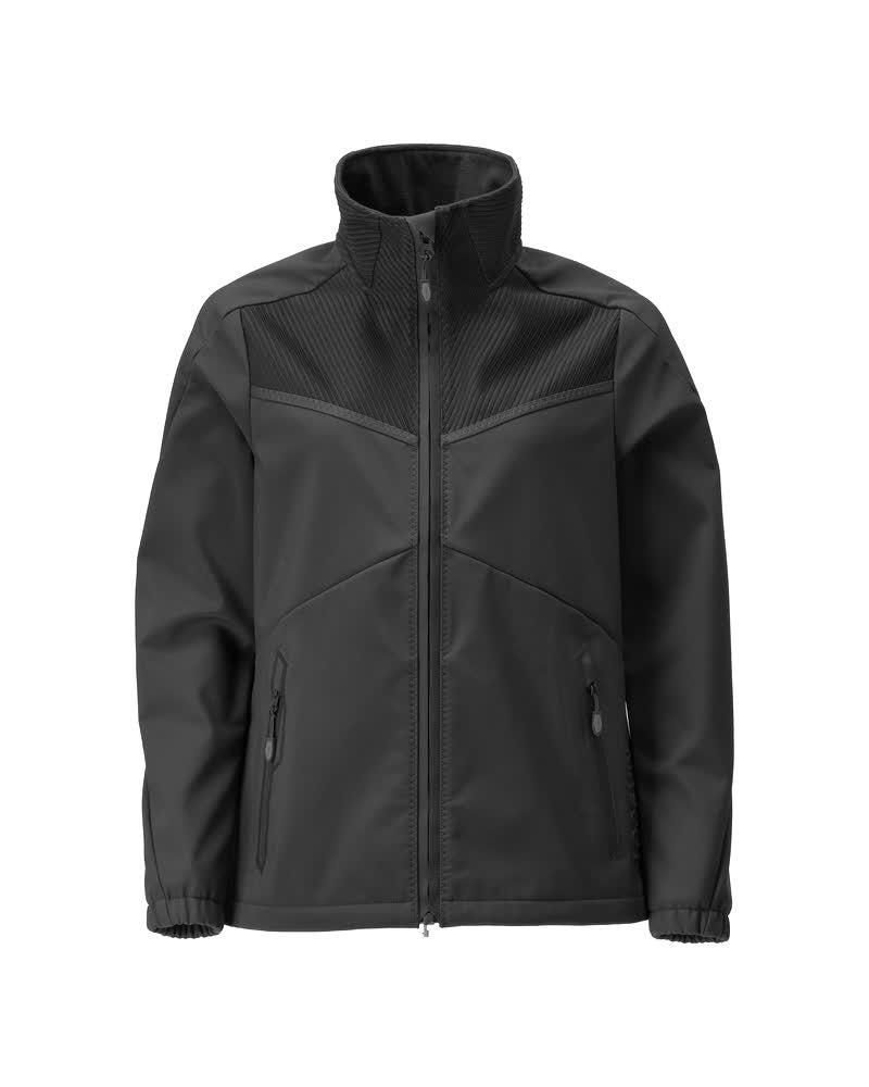 Softshell-takki - 25312-649 - musta