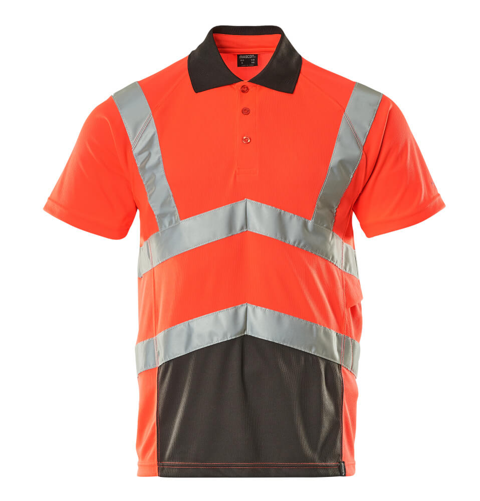 Piképaita - 50117-949 - hi-vis punainen/tumma antrasiitti