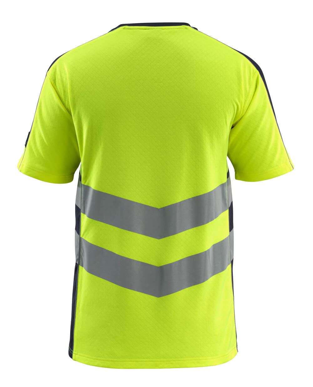 T-Paita - 50127-933 - hi-vis keltainen/tumma laivastonsininen