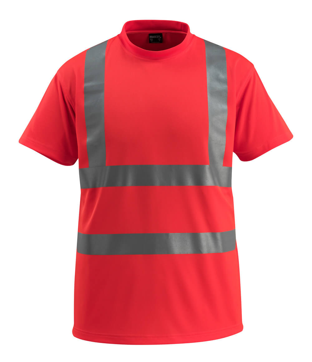 T-Paita - 50592-976 - hi-vis punainen