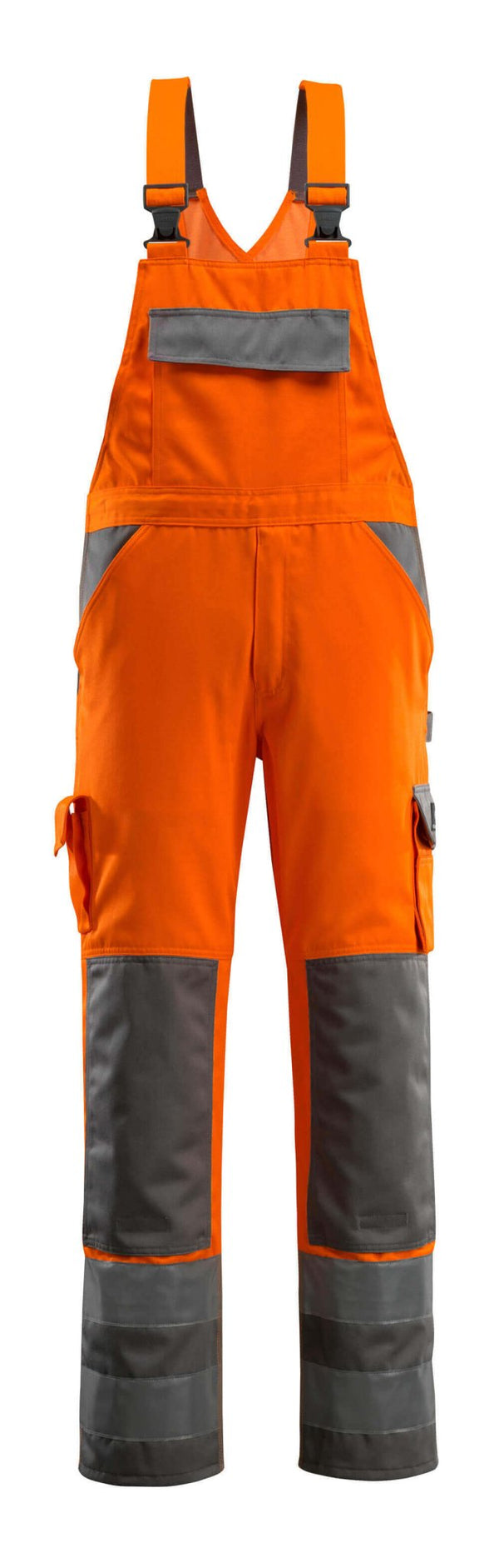 Avohaalari polvitaskuilla - 07169-860 - hi-vis oranssi/antrasiitti - Safewear