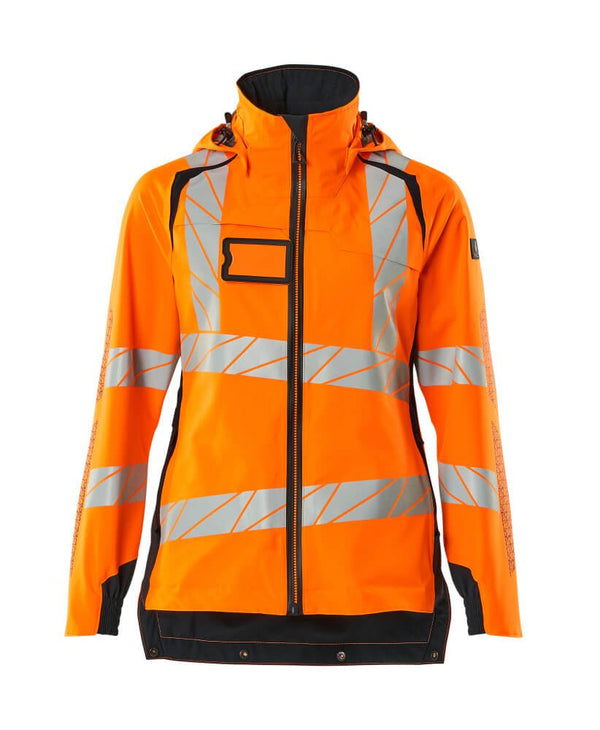 Kuoritakki - 19011-449 - hi-vis oranssi/tumma laivastonsininen - Safewear