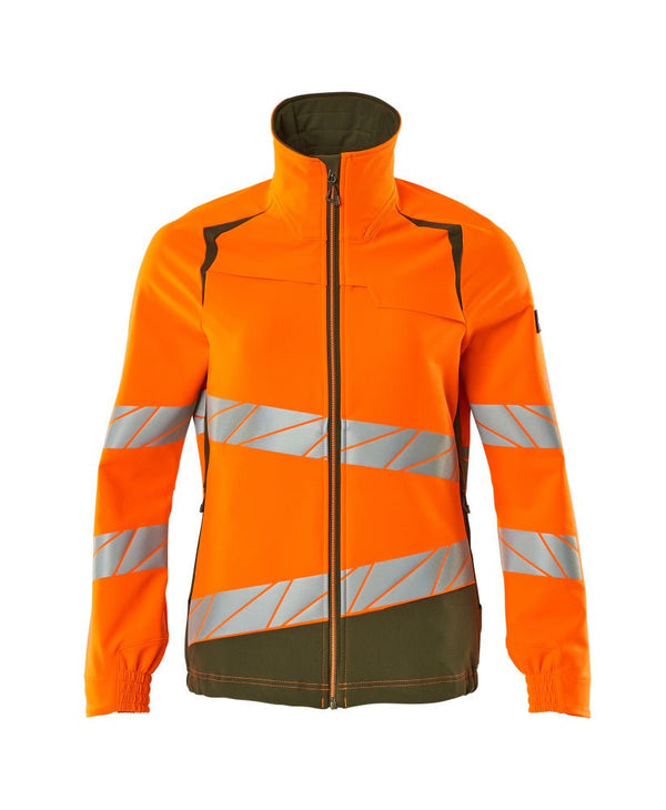 Takki - 19008-511 - hi-vis oranssi/sammaleenvihreä - Safewear