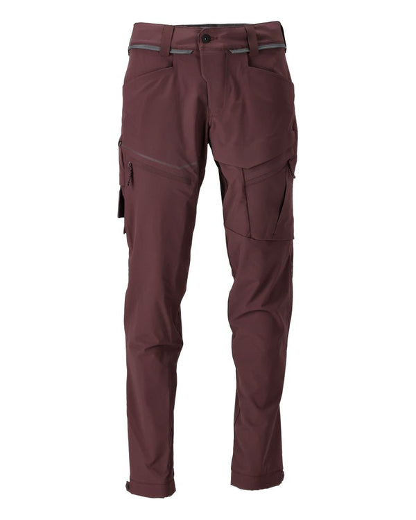 Tekniset housut - 22059-605 - viininpunainen - Safewear